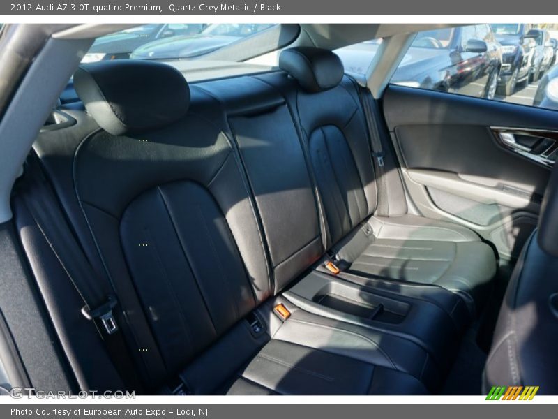 Quartz Grey Metallic / Black 2012 Audi A7 3.0T quattro Premium