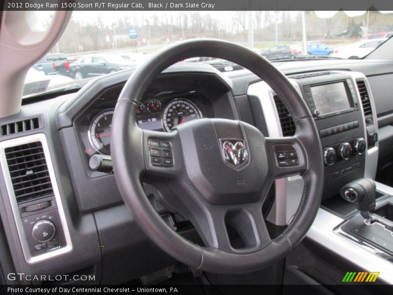 Black / Dark Slate Gray 2012 Dodge Ram 1500 Sport R/T Regular Cab