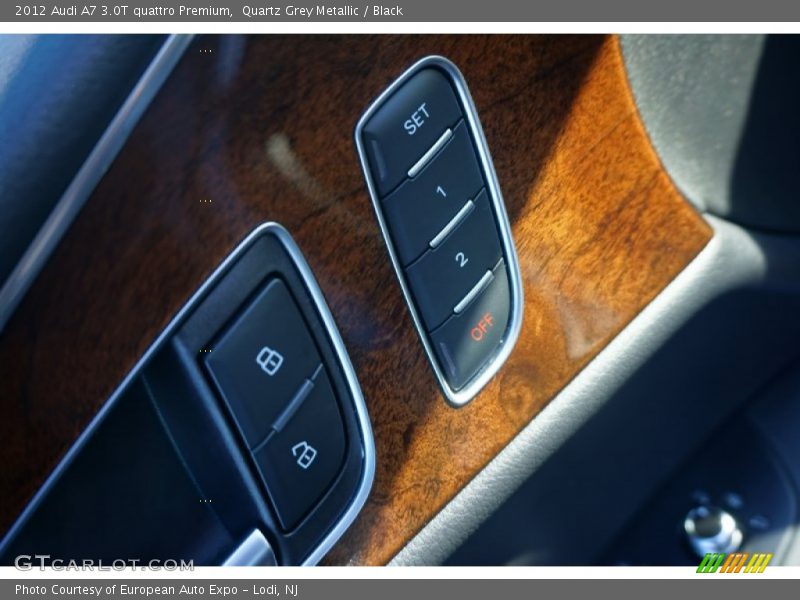 Quartz Grey Metallic / Black 2012 Audi A7 3.0T quattro Premium