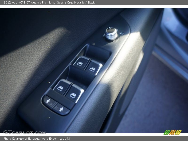 Quartz Grey Metallic / Black 2012 Audi A7 3.0T quattro Premium