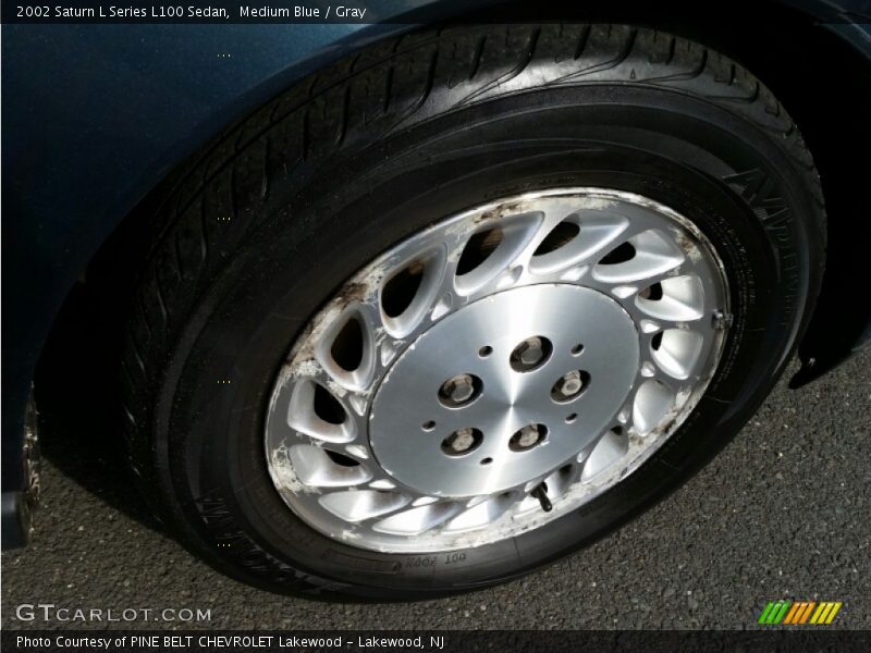 Medium Blue / Gray 2002 Saturn L Series L100 Sedan
