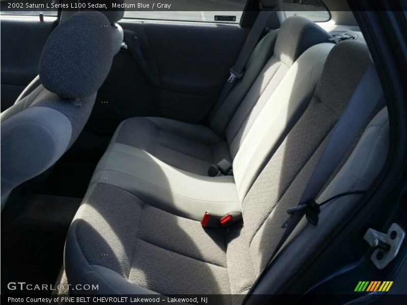 Medium Blue / Gray 2002 Saturn L Series L100 Sedan