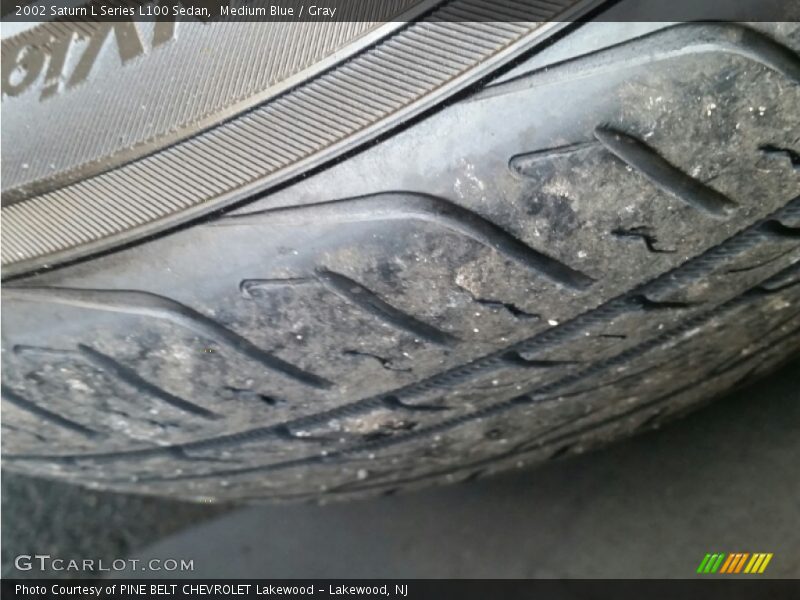 Medium Blue / Gray 2002 Saturn L Series L100 Sedan