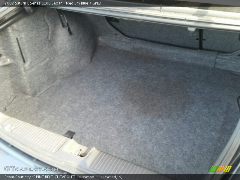 Medium Blue / Gray 2002 Saturn L Series L100 Sedan