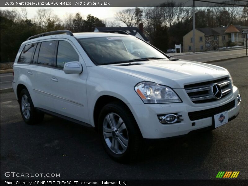 Arctic White / Black 2009 Mercedes-Benz GL 450 4Matic