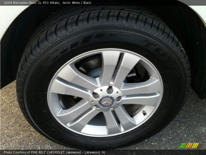 Arctic White / Black 2009 Mercedes-Benz GL 450 4Matic