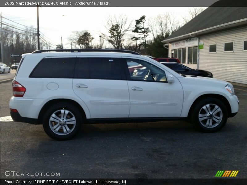 Arctic White / Black 2009 Mercedes-Benz GL 450 4Matic