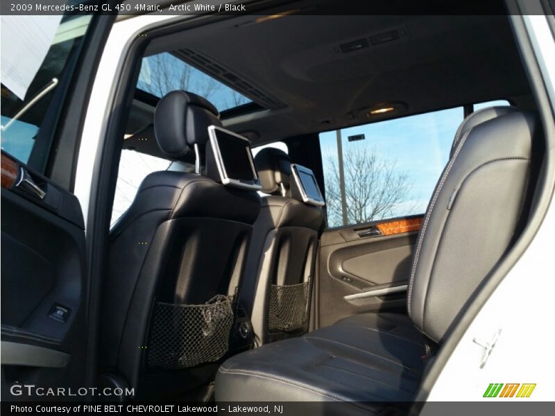 Arctic White / Black 2009 Mercedes-Benz GL 450 4Matic