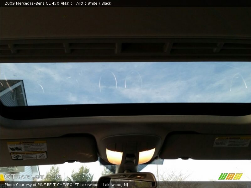 Arctic White / Black 2009 Mercedes-Benz GL 450 4Matic
