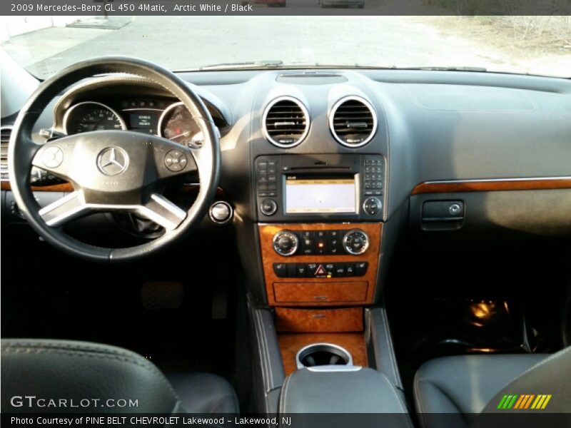 Arctic White / Black 2009 Mercedes-Benz GL 450 4Matic