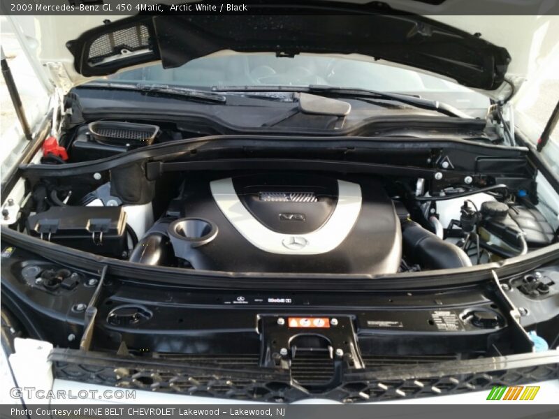 Arctic White / Black 2009 Mercedes-Benz GL 450 4Matic