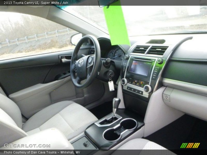 Super White / Ash 2013 Toyota Camry LE