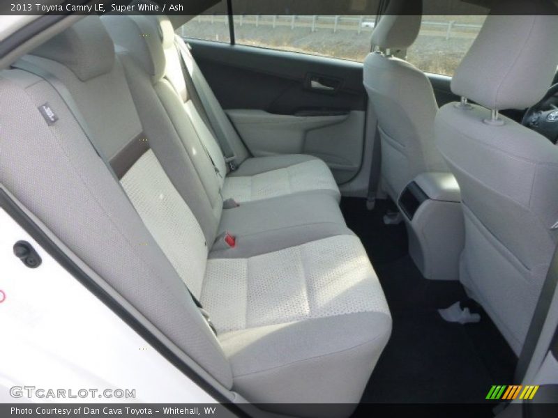 Super White / Ash 2013 Toyota Camry LE