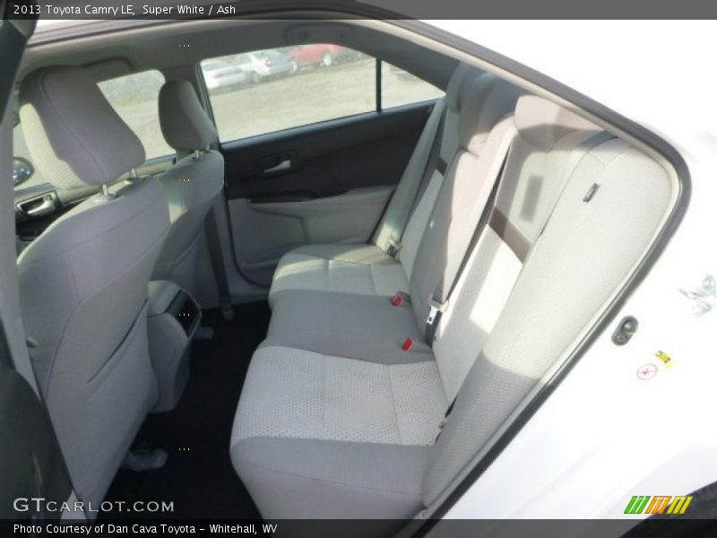 Super White / Ash 2013 Toyota Camry LE