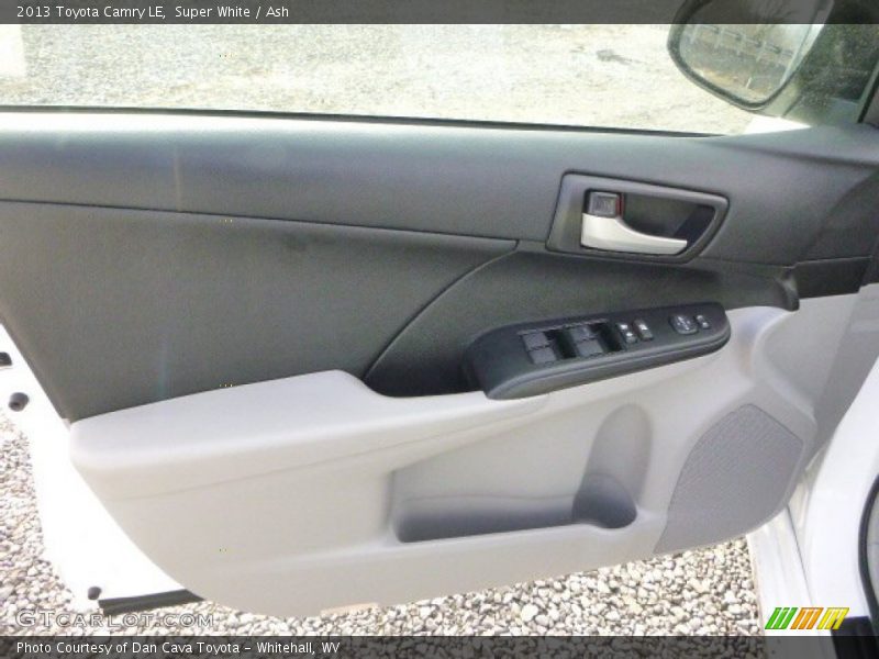 Super White / Ash 2013 Toyota Camry LE
