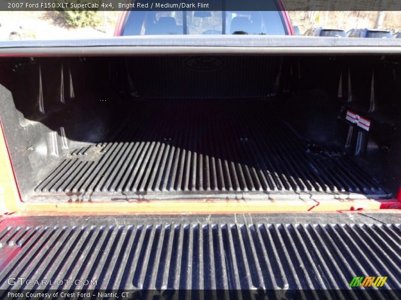 Bright Red / Medium/Dark Flint 2007 Ford F150 XLT SuperCab 4x4