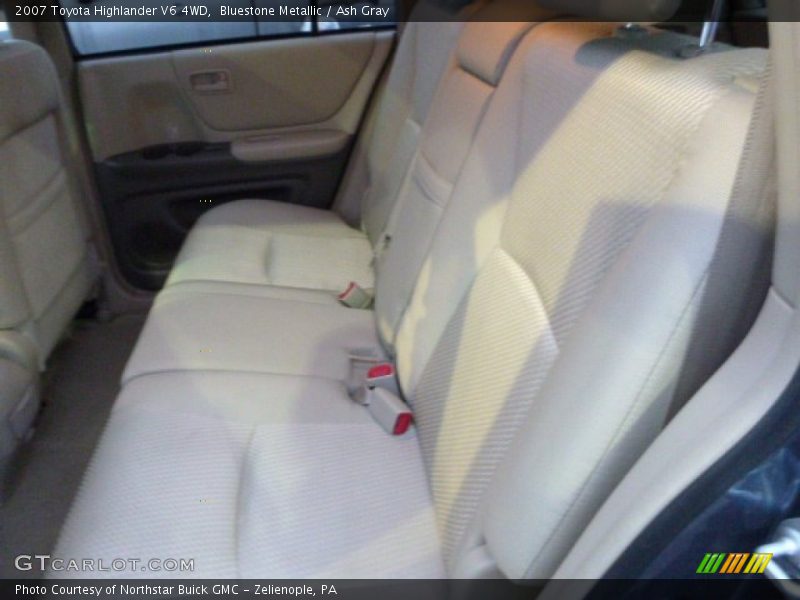 Bluestone Metallic / Ash Gray 2007 Toyota Highlander V6 4WD