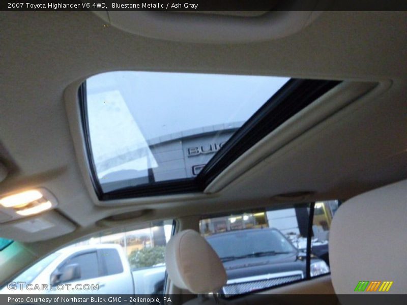 Bluestone Metallic / Ash Gray 2007 Toyota Highlander V6 4WD