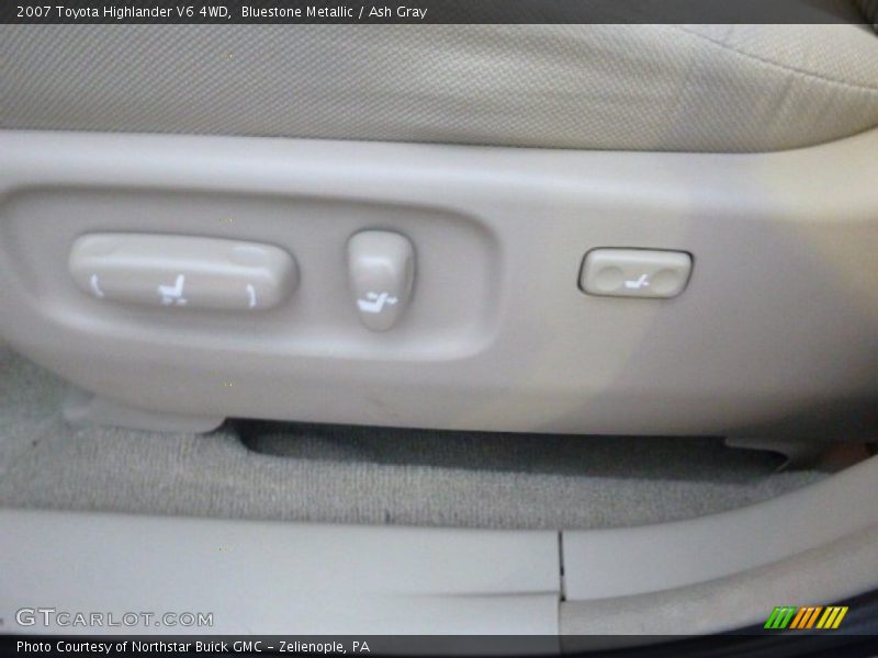 Bluestone Metallic / Ash Gray 2007 Toyota Highlander V6 4WD