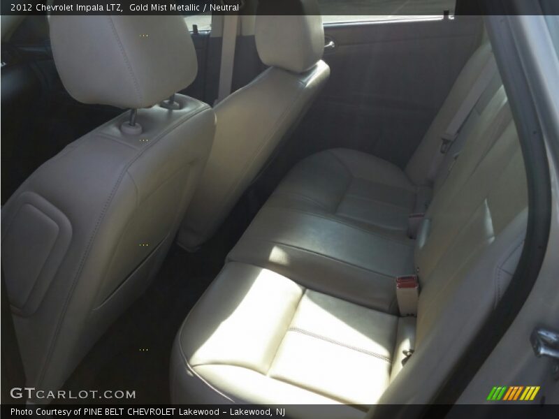 Gold Mist Metallic / Neutral 2012 Chevrolet Impala LTZ