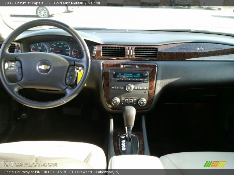 Gold Mist Metallic / Neutral 2012 Chevrolet Impala LTZ