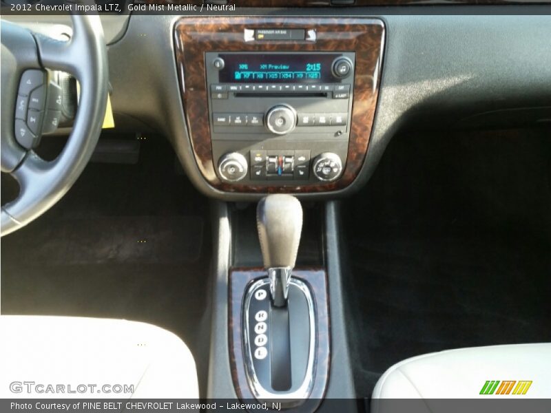 Gold Mist Metallic / Neutral 2012 Chevrolet Impala LTZ