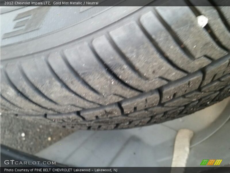 Gold Mist Metallic / Neutral 2012 Chevrolet Impala LTZ