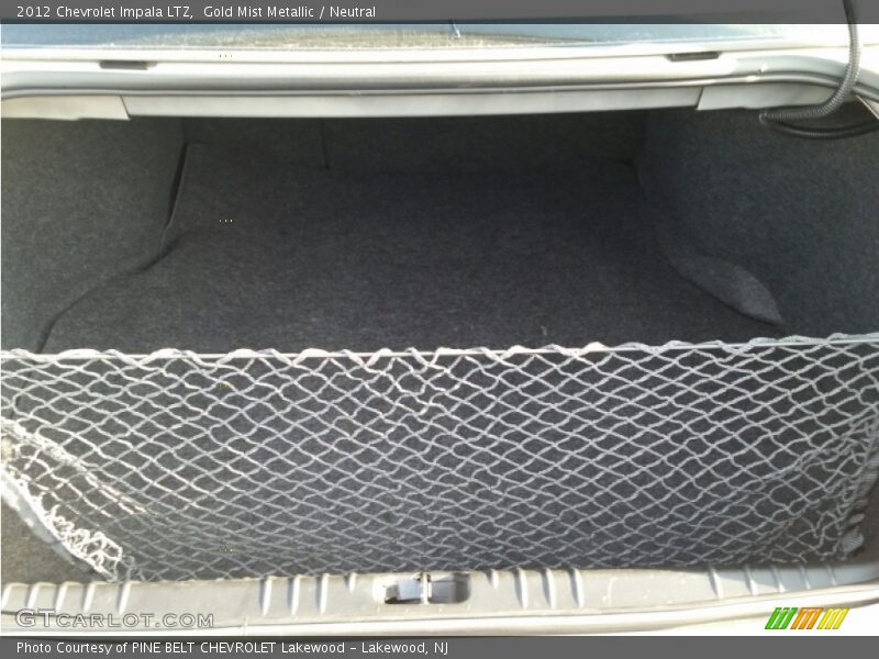 Gold Mist Metallic / Neutral 2012 Chevrolet Impala LTZ