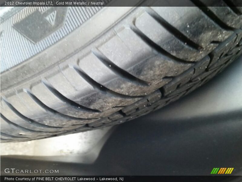 Gold Mist Metallic / Neutral 2012 Chevrolet Impala LTZ