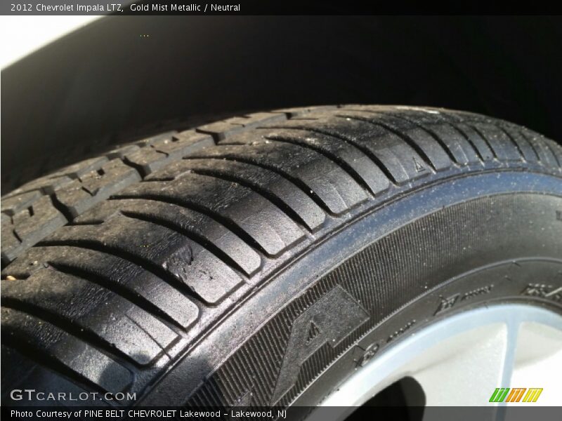 Gold Mist Metallic / Neutral 2012 Chevrolet Impala LTZ