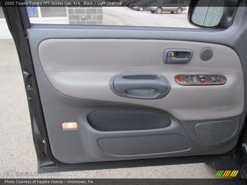 Black / Light Charcoal 2005 Toyota Tundra SR5 Access Cab 4x4