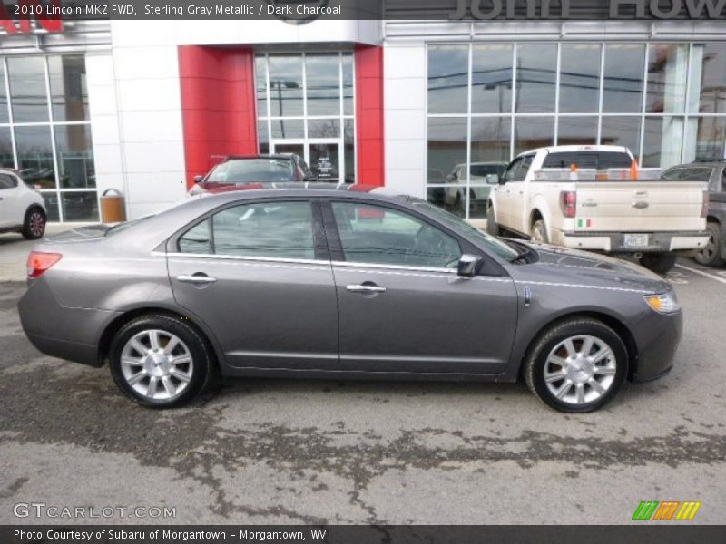 Sterling Gray Metallic / Dark Charcoal 2010 Lincoln MKZ FWD