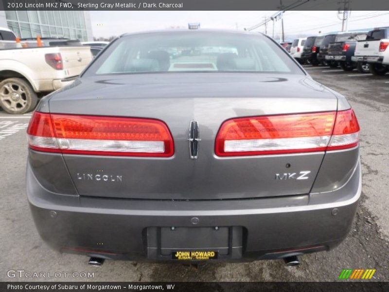Sterling Gray Metallic / Dark Charcoal 2010 Lincoln MKZ FWD