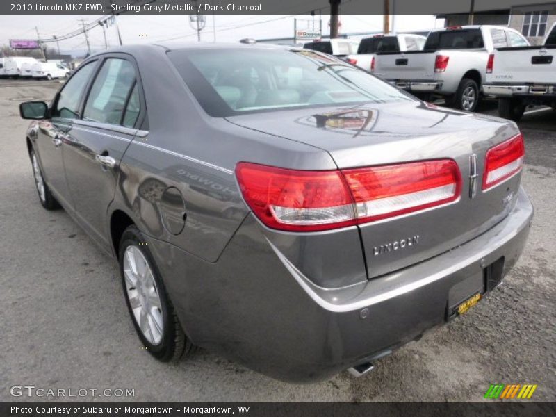 Sterling Gray Metallic / Dark Charcoal 2010 Lincoln MKZ FWD