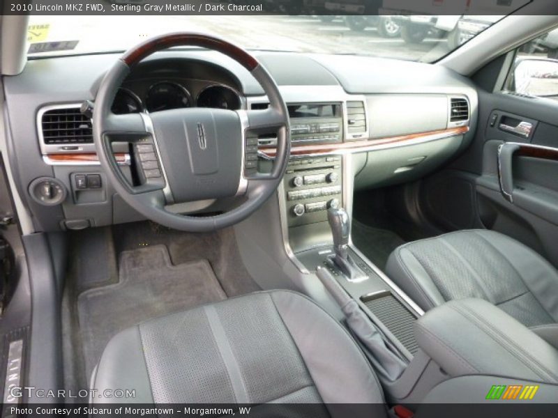Sterling Gray Metallic / Dark Charcoal 2010 Lincoln MKZ FWD
