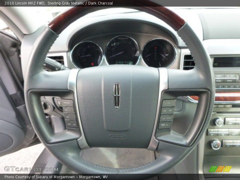 Sterling Gray Metallic / Dark Charcoal 2010 Lincoln MKZ FWD