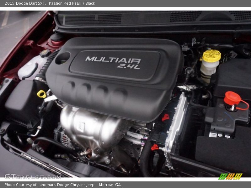 Passion Red Pearl / Black 2015 Dodge Dart SXT