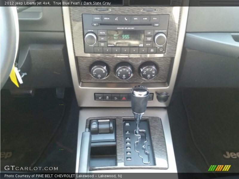 True Blue Pearl / Dark Slate Gray 2012 Jeep Liberty Jet 4x4