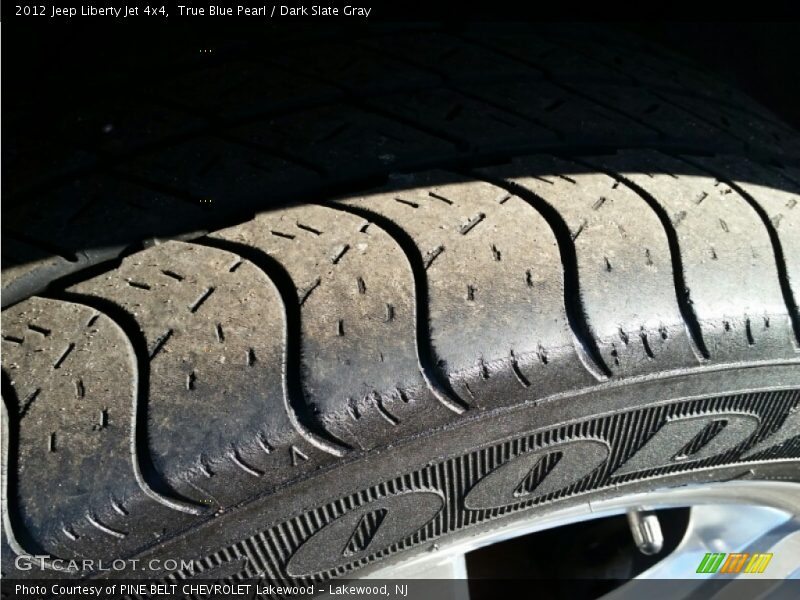 True Blue Pearl / Dark Slate Gray 2012 Jeep Liberty Jet 4x4