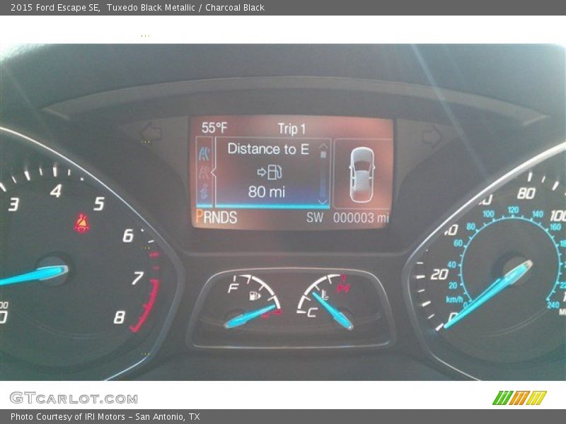 Tuxedo Black Metallic / Charcoal Black 2015 Ford Escape SE
