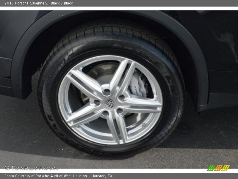 Black / Black 2015 Porsche Cayenne S