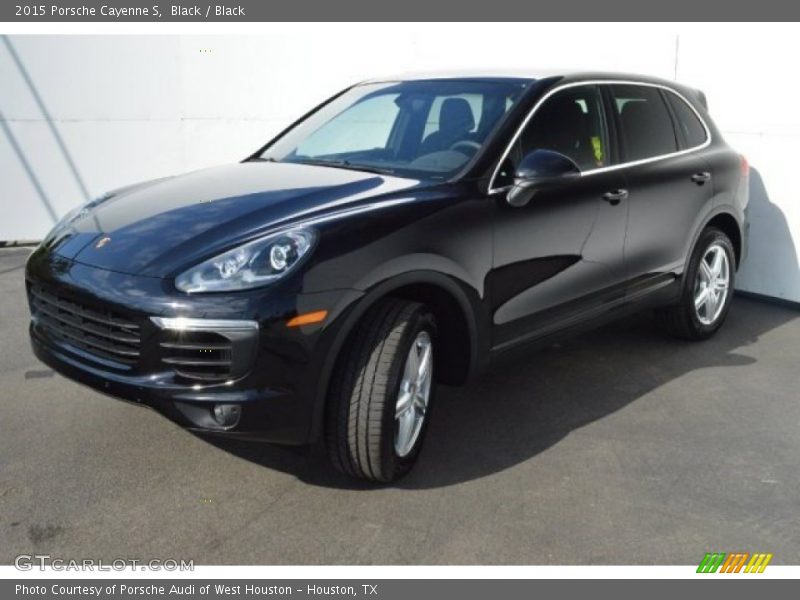 Black / Black 2015 Porsche Cayenne S
