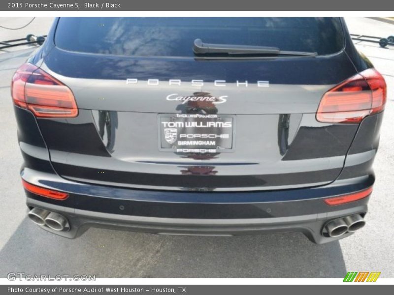 Black / Black 2015 Porsche Cayenne S