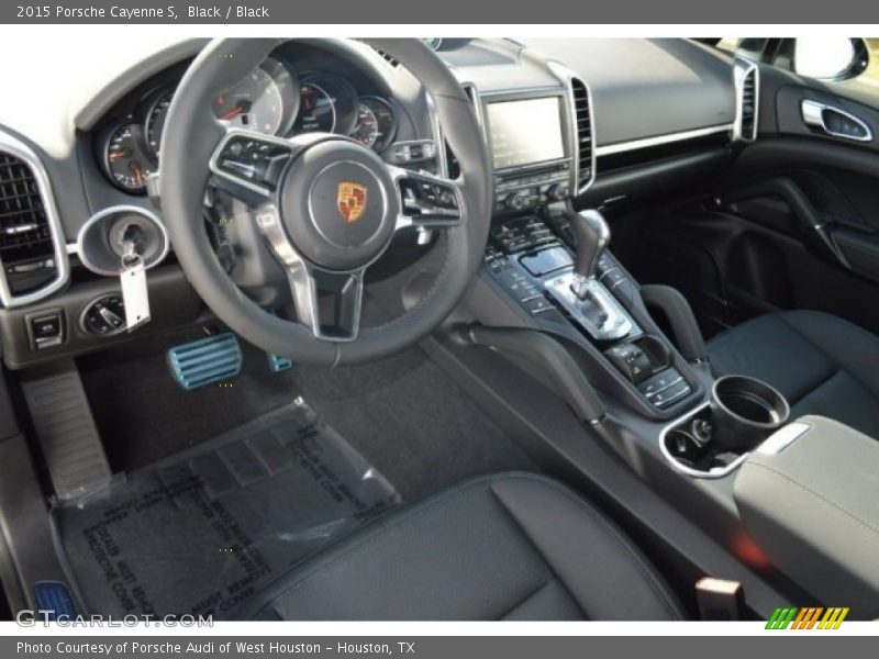 Black / Black 2015 Porsche Cayenne S
