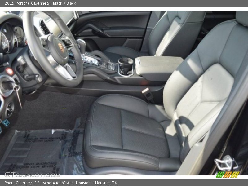 Black / Black 2015 Porsche Cayenne S