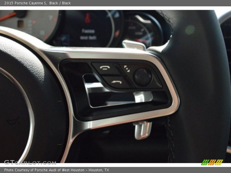 Black / Black 2015 Porsche Cayenne S