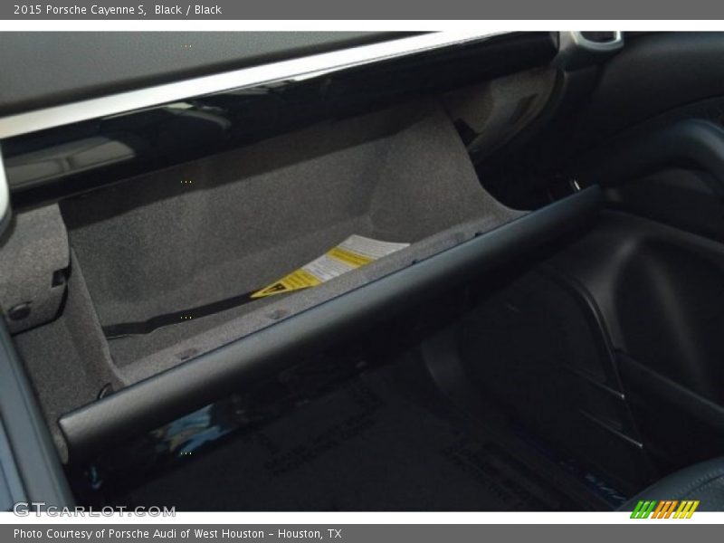 Black / Black 2015 Porsche Cayenne S