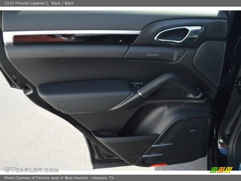 Black / Black 2015 Porsche Cayenne S