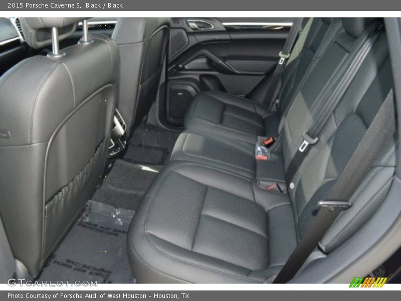 Black / Black 2015 Porsche Cayenne S