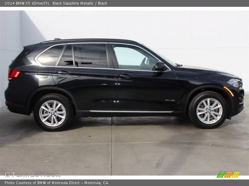 Black Sapphire Metallic / Black 2014 BMW X5 sDrive35i